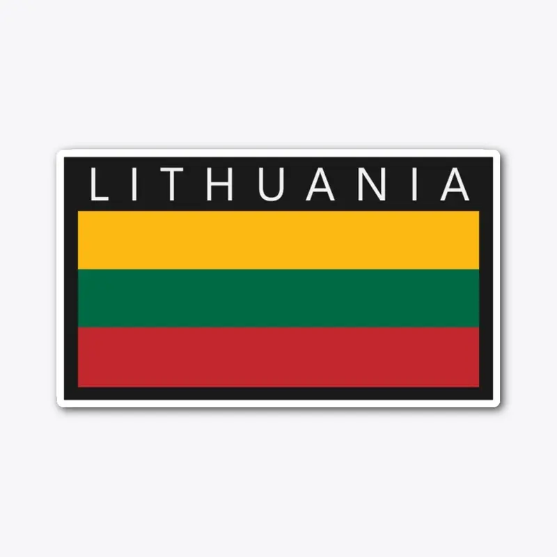 Lithuanian Flag Patch